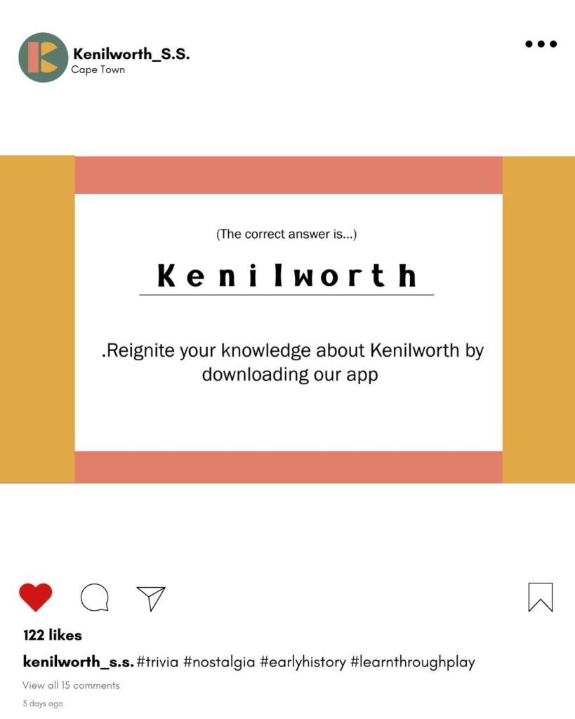 Kenilworth Instagram Post - branding