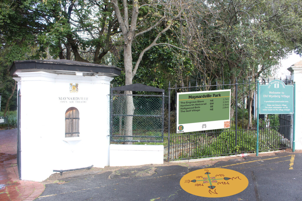 Kenilworth wayfinder signage - Maynardville - branding