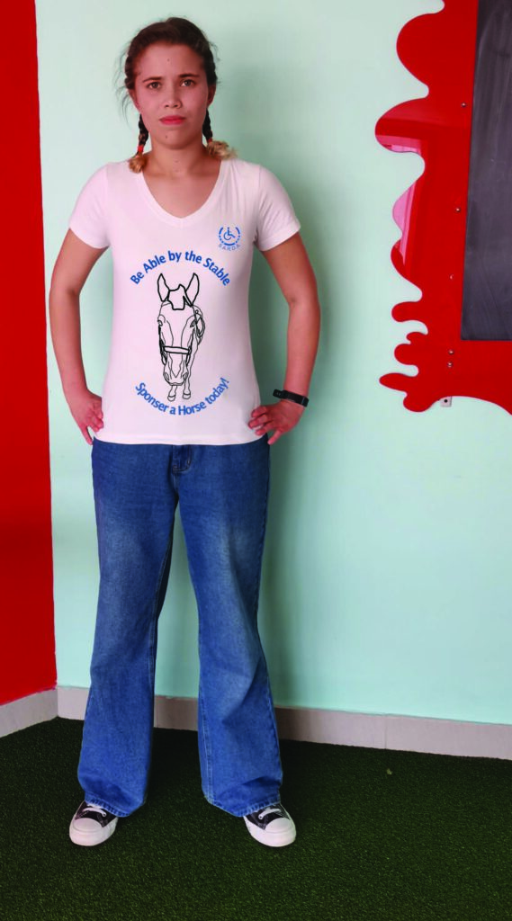 SARDA white t-shirt - branding